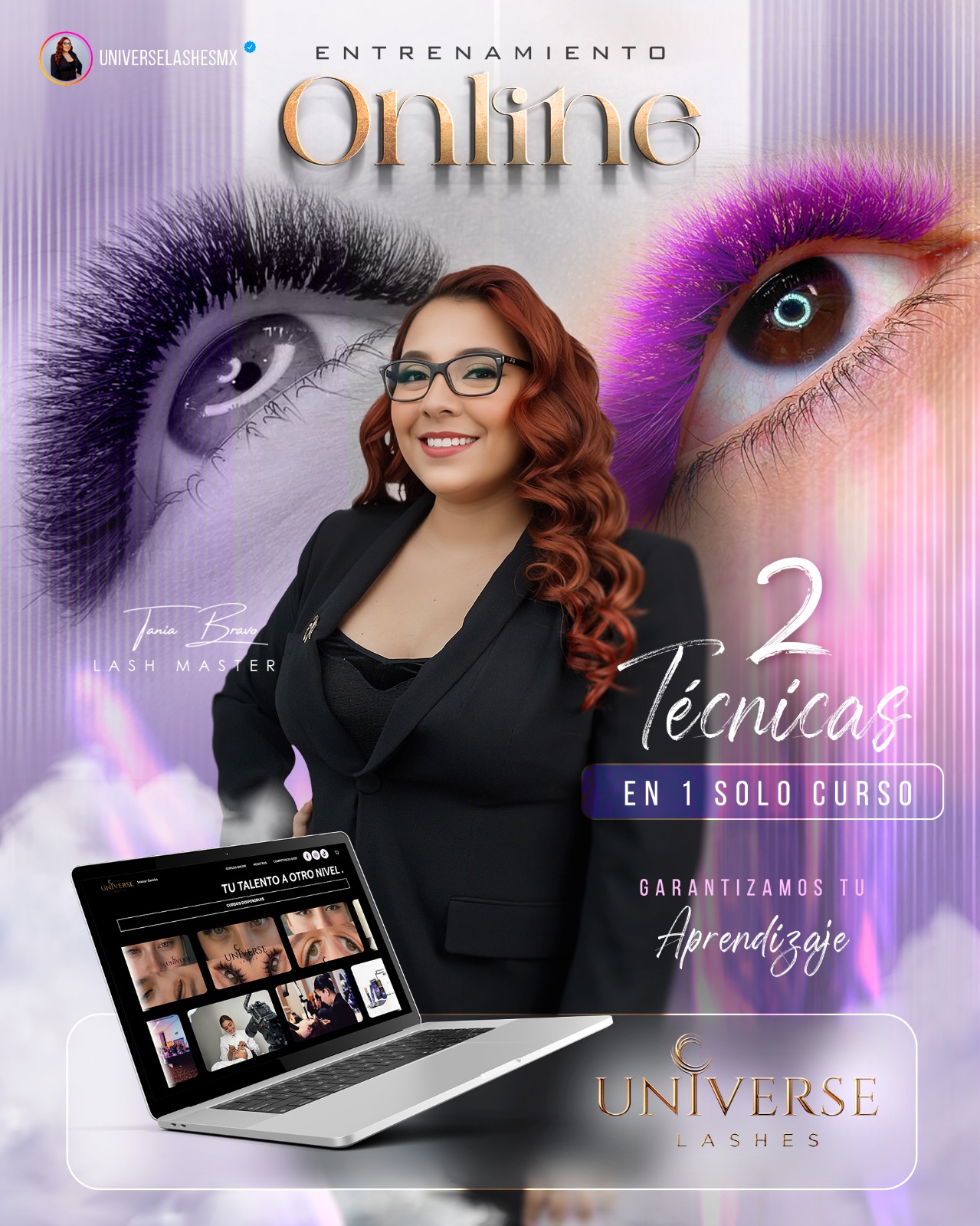 Curso La Nueva Era del Diseño — Universe Lashes Academy